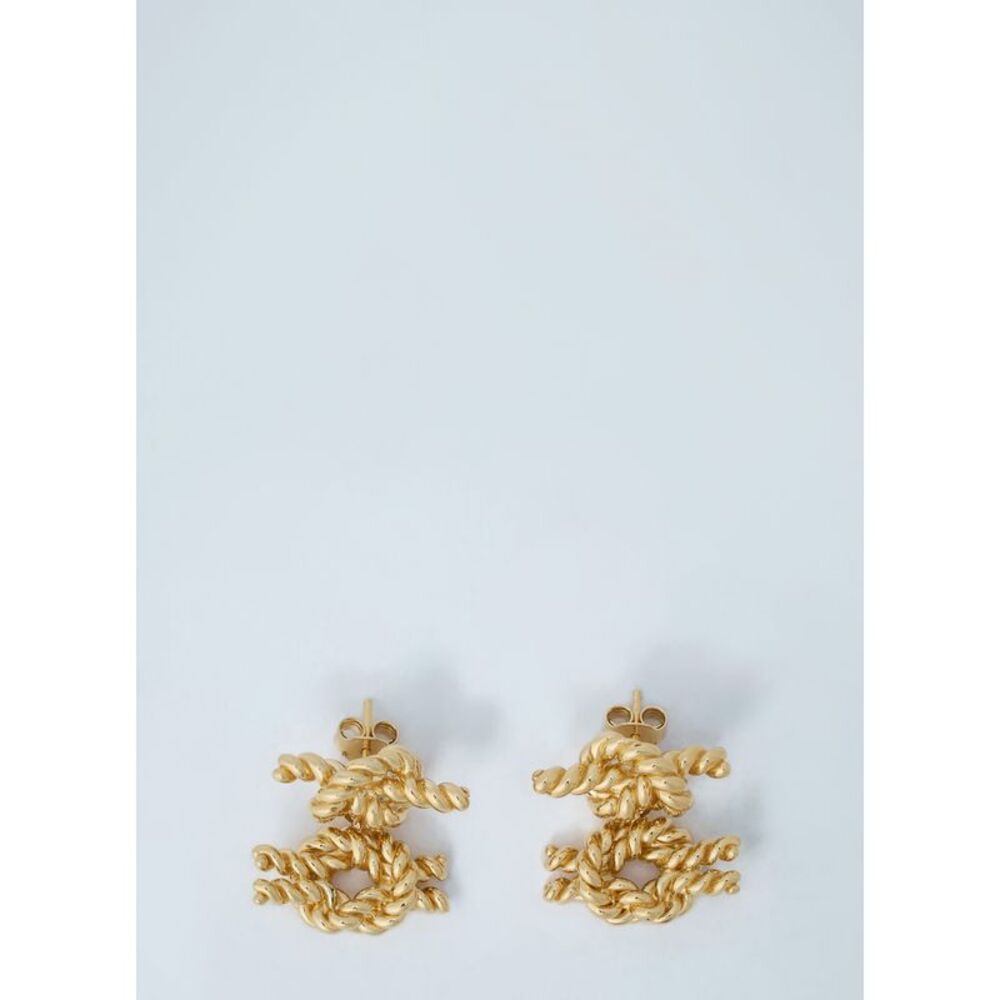 Toteme Women Rope Knot Earrings